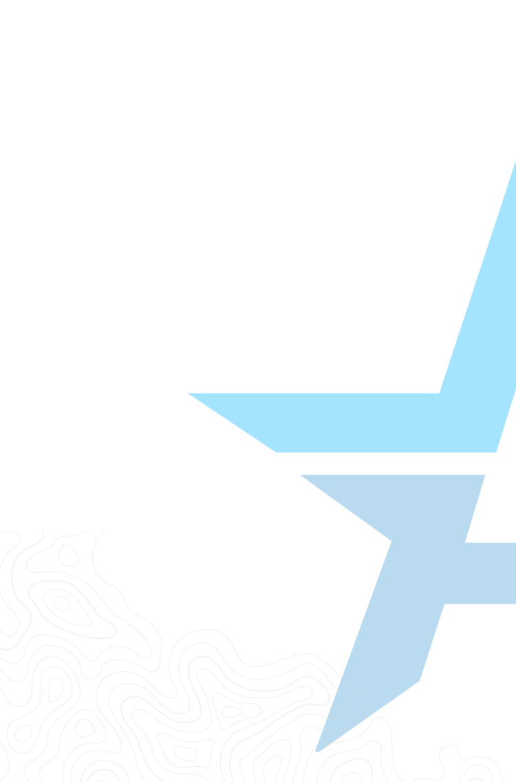 Gray topographical lines and an AirFreight logo