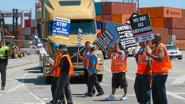 Expedited Freight California strike