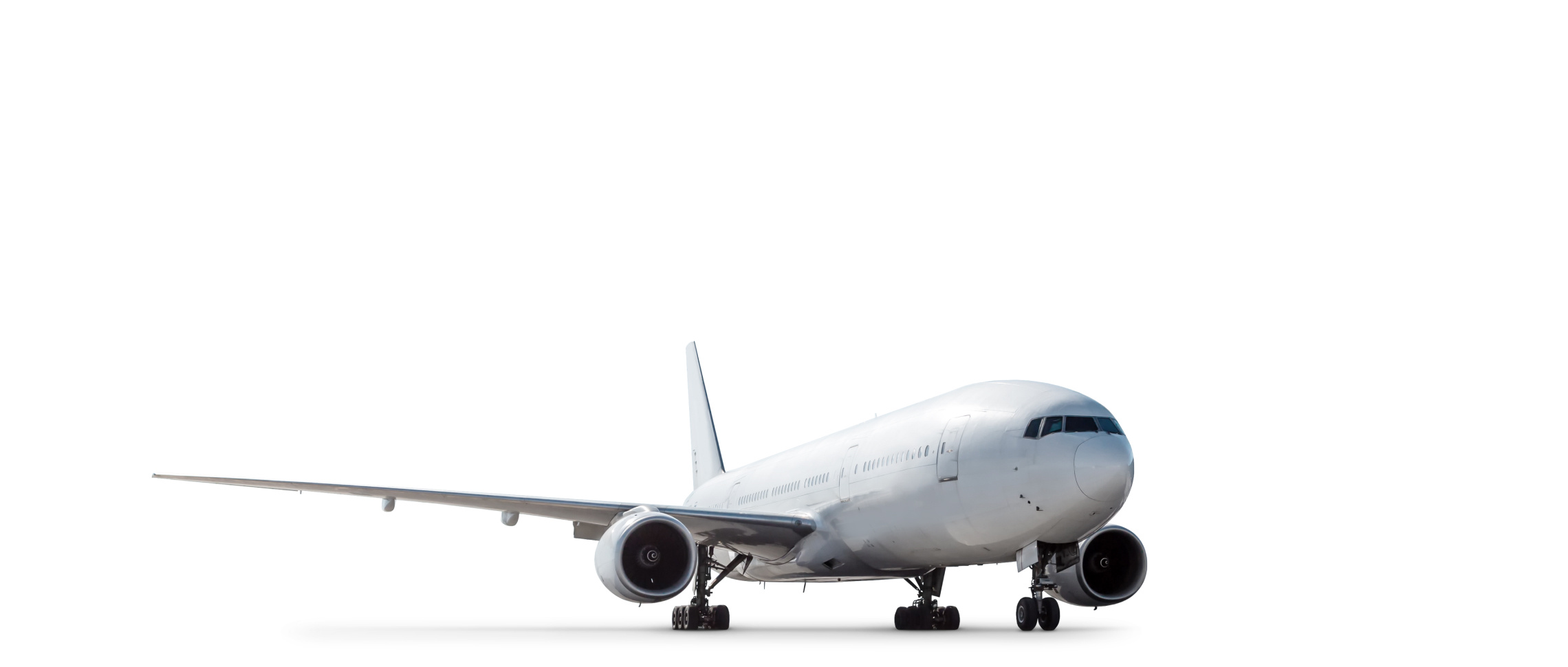 a white jet