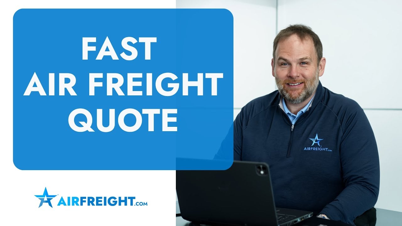  How to Get an Air Freight Quote Fast